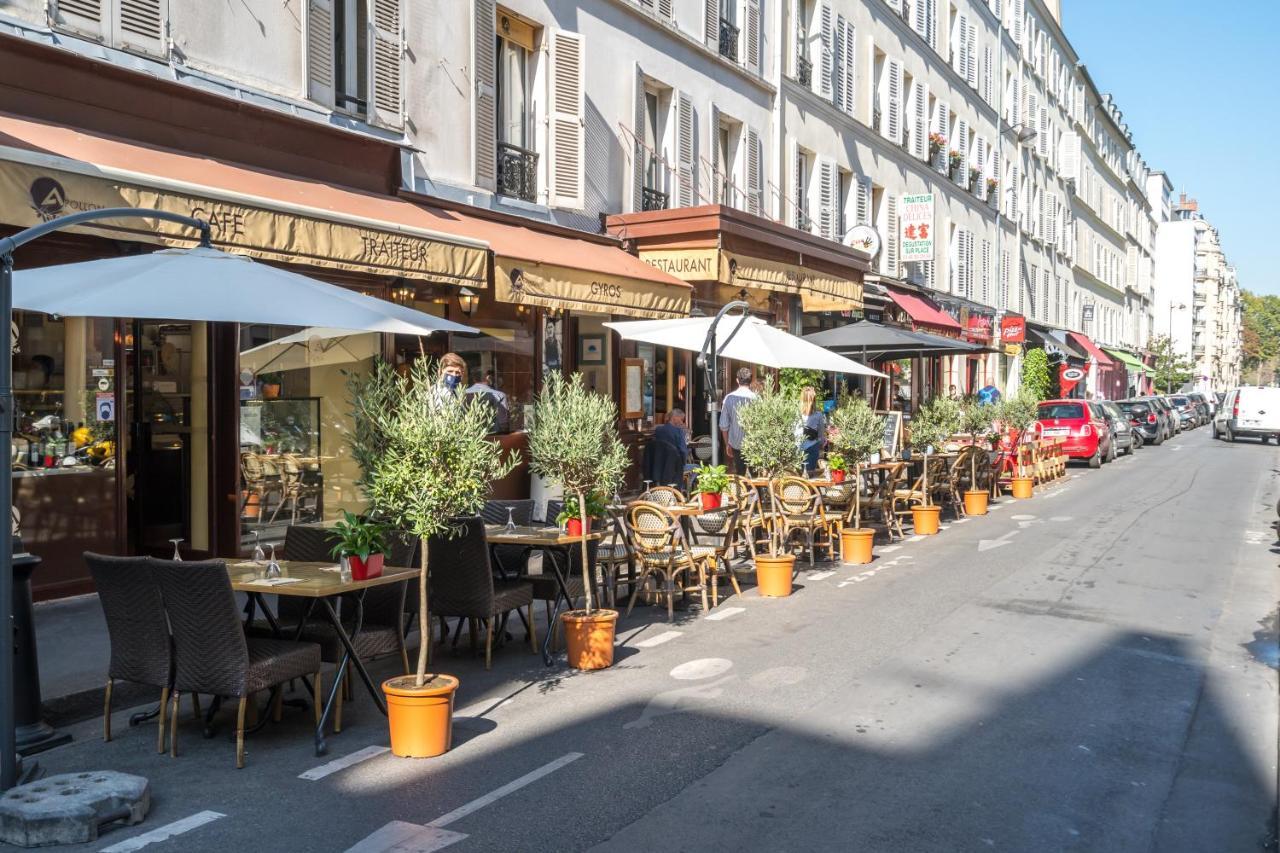 Studio Terrasse Privee 5 Min To Eiffel Tower Paris Exterior photo