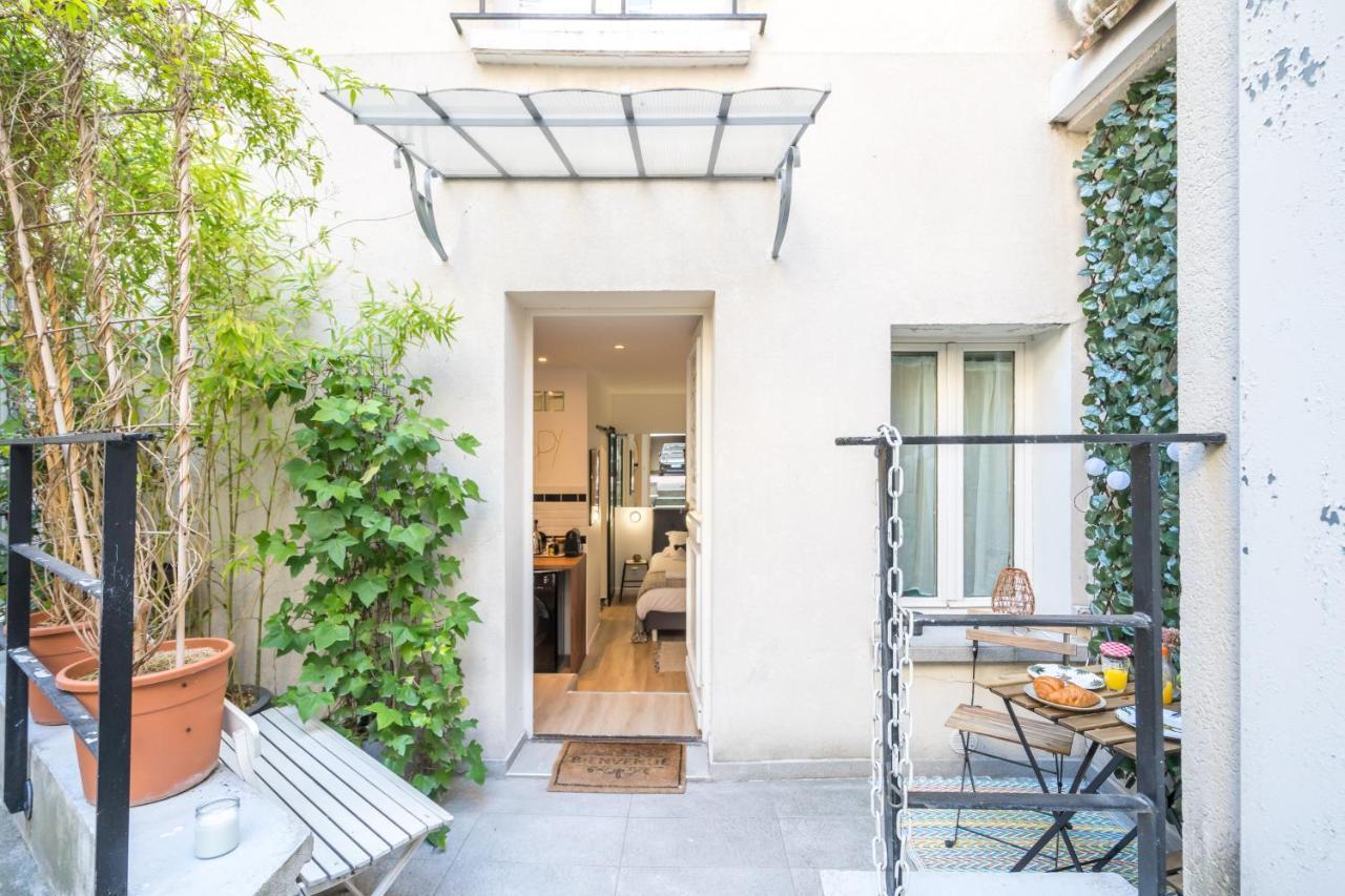 Studio Terrasse Privee 5 Min To Eiffel Tower Paris Exterior photo